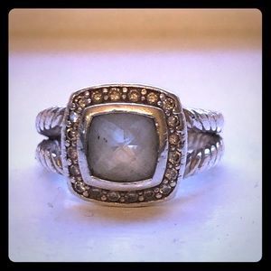David Yurman Prasiolite Ring Size 5